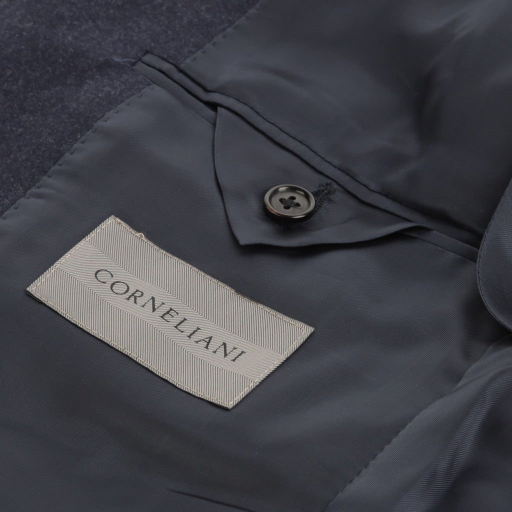 CORNELIANI Twill Leader Suit NAVY REG - Henry Bucks