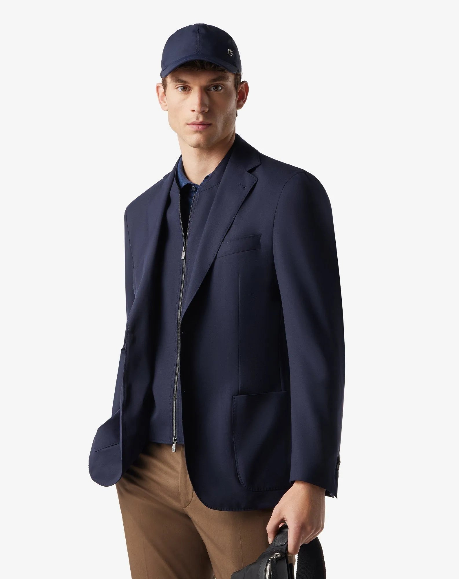 CORNELIANI Ultralight Jacket NAVY - Henry Bucks