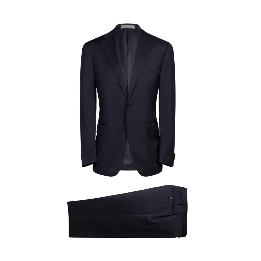 CORNELIANI Unito Wool Suit NAVY REG - Henry Bucks