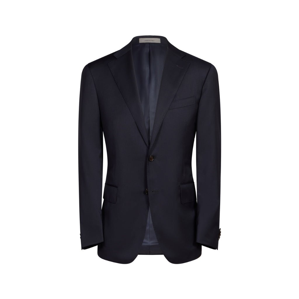 CORNELIANI Unito Wool Suit NAVY REG - Henry Bucks