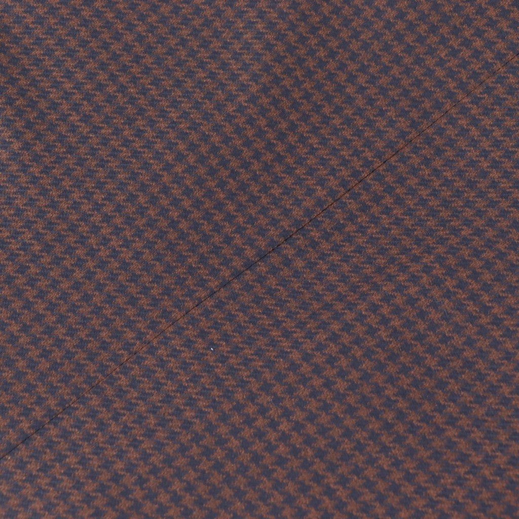 CORNELIANI Virgin Wool Jacket NAVY/BROWN - Henry Bucks