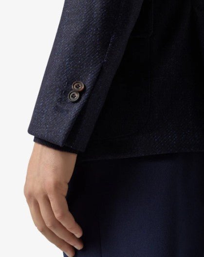 CORNELIANI Virgin Wool Jacket NAVY - Henry Bucks