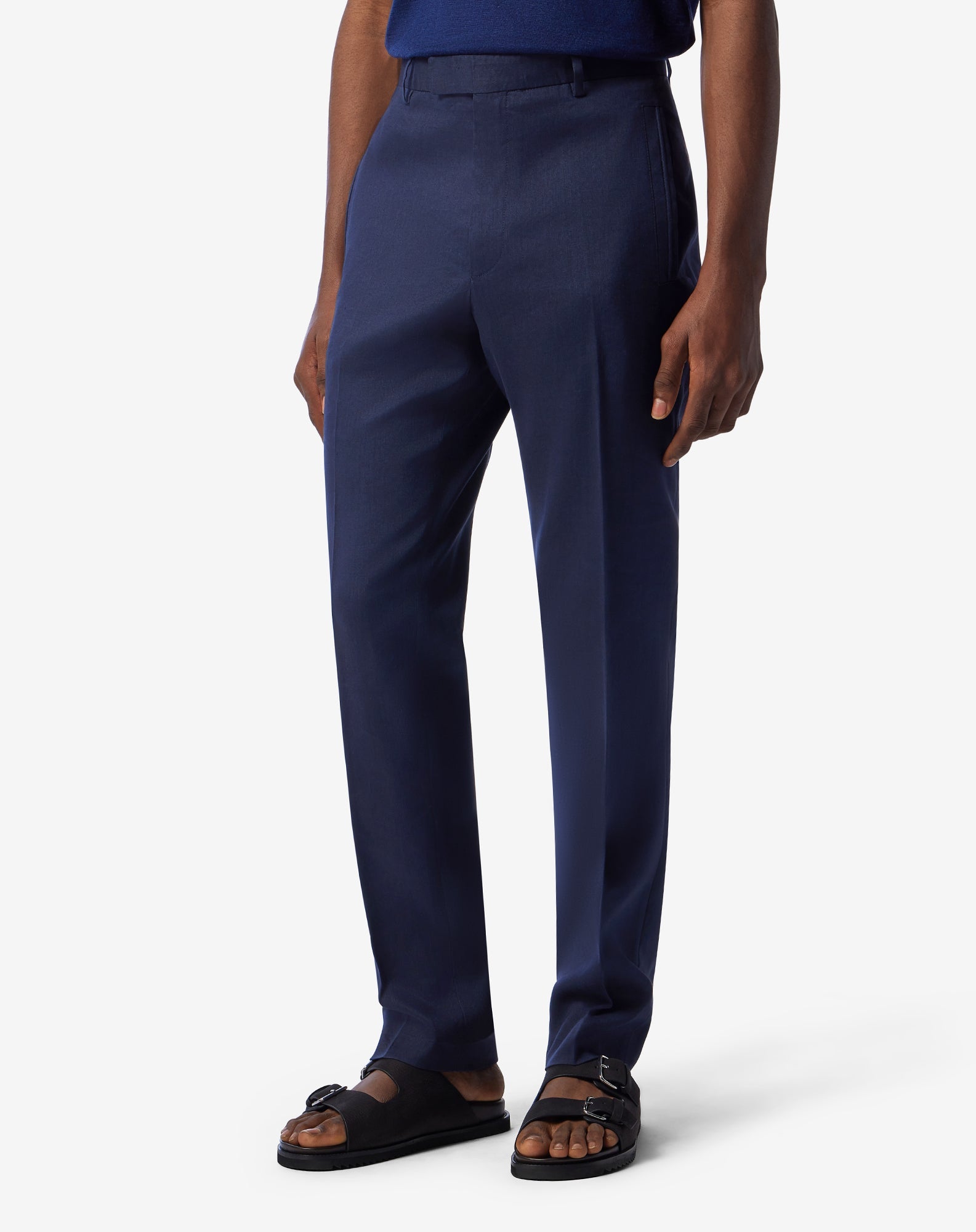 CORNELIANI Welt Pocket Chino NAVY REG - Henry Bucks