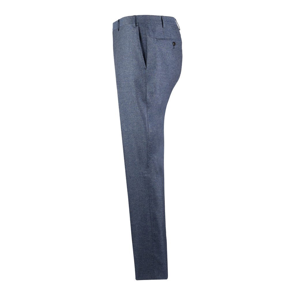 CORNELIANI Wool Blend Trouser BLUE - Henry Bucks