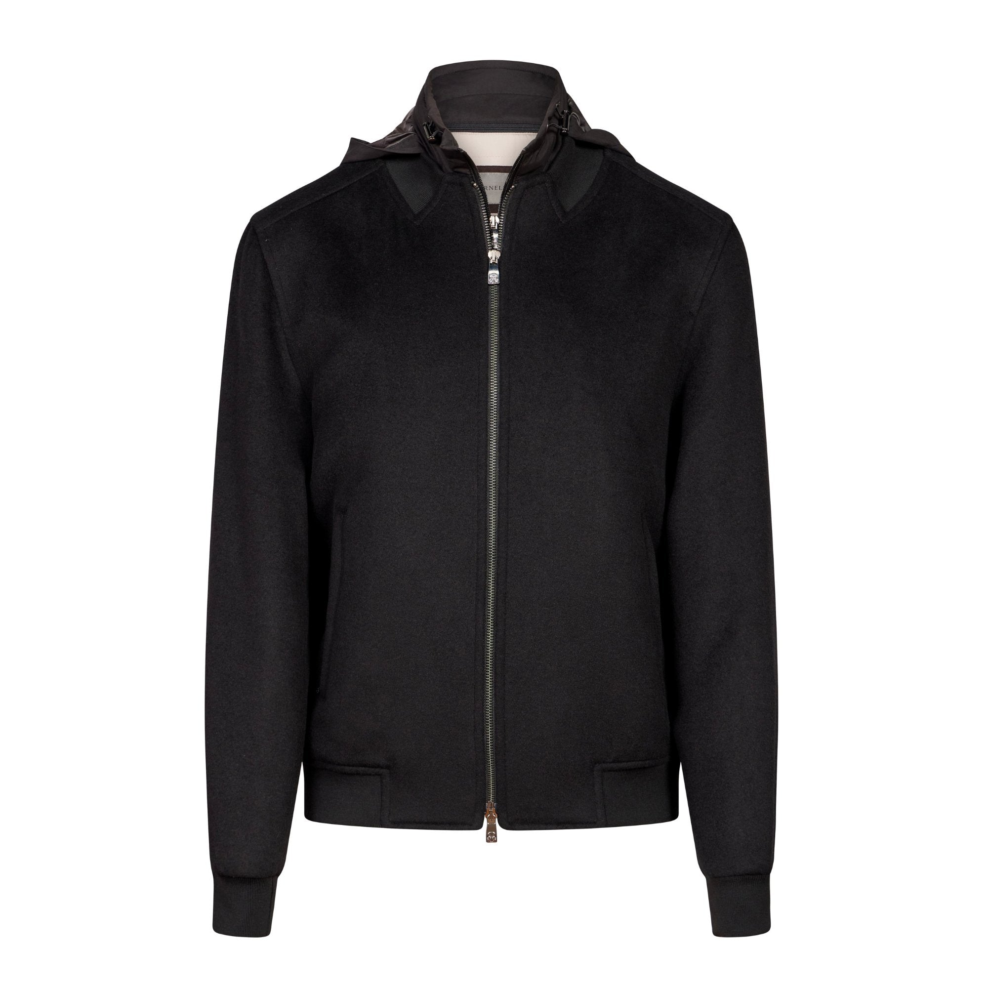 CORNELIANI Wool Bomber Jacket BLACK REG - Henry BucksCasual Jackets38AW240068 - BLCK - R - 50