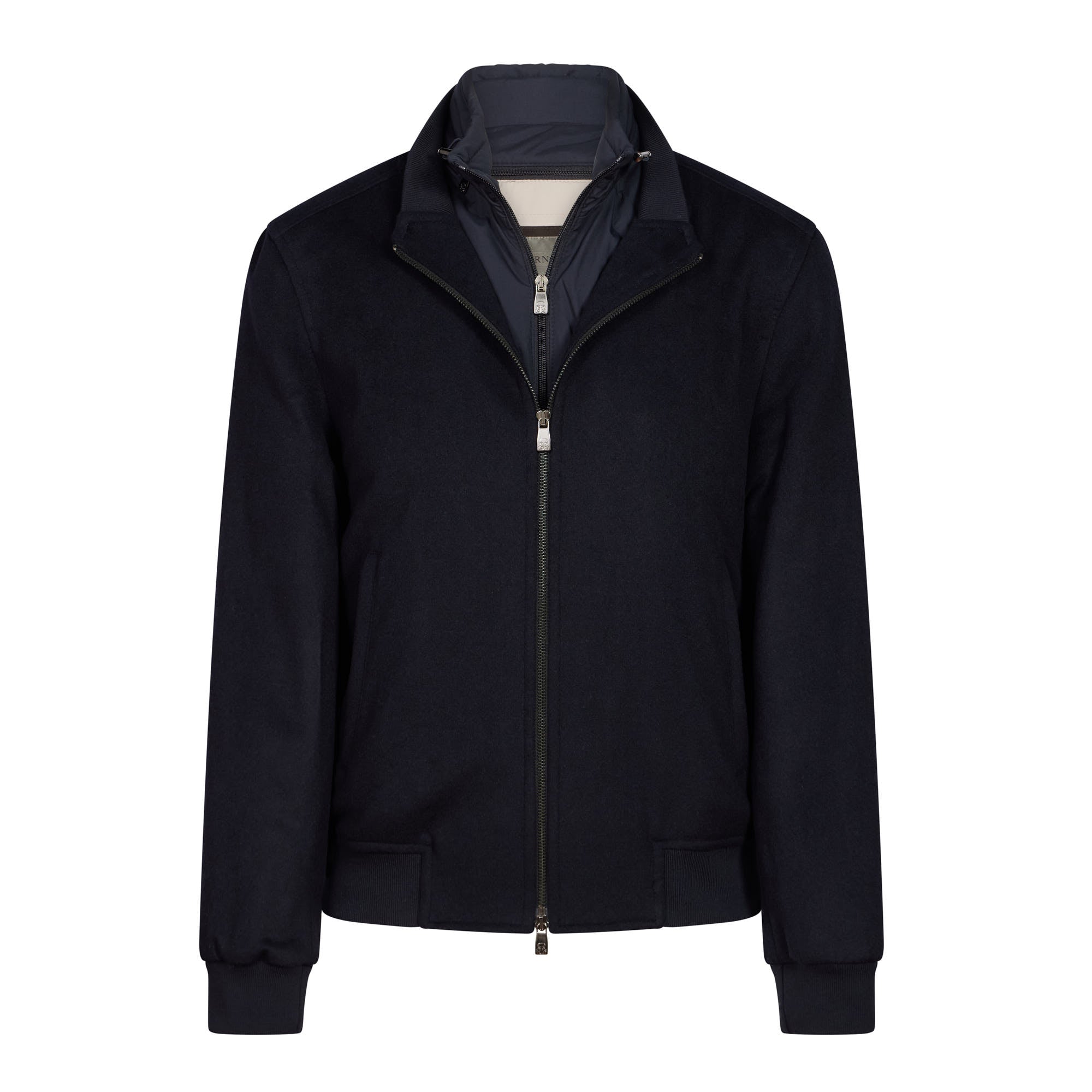 CORNELIANI Wool Bomber Jacket NAVY REG - Henry BucksCasual Jackets38AW240068 - NAVY - R - 50