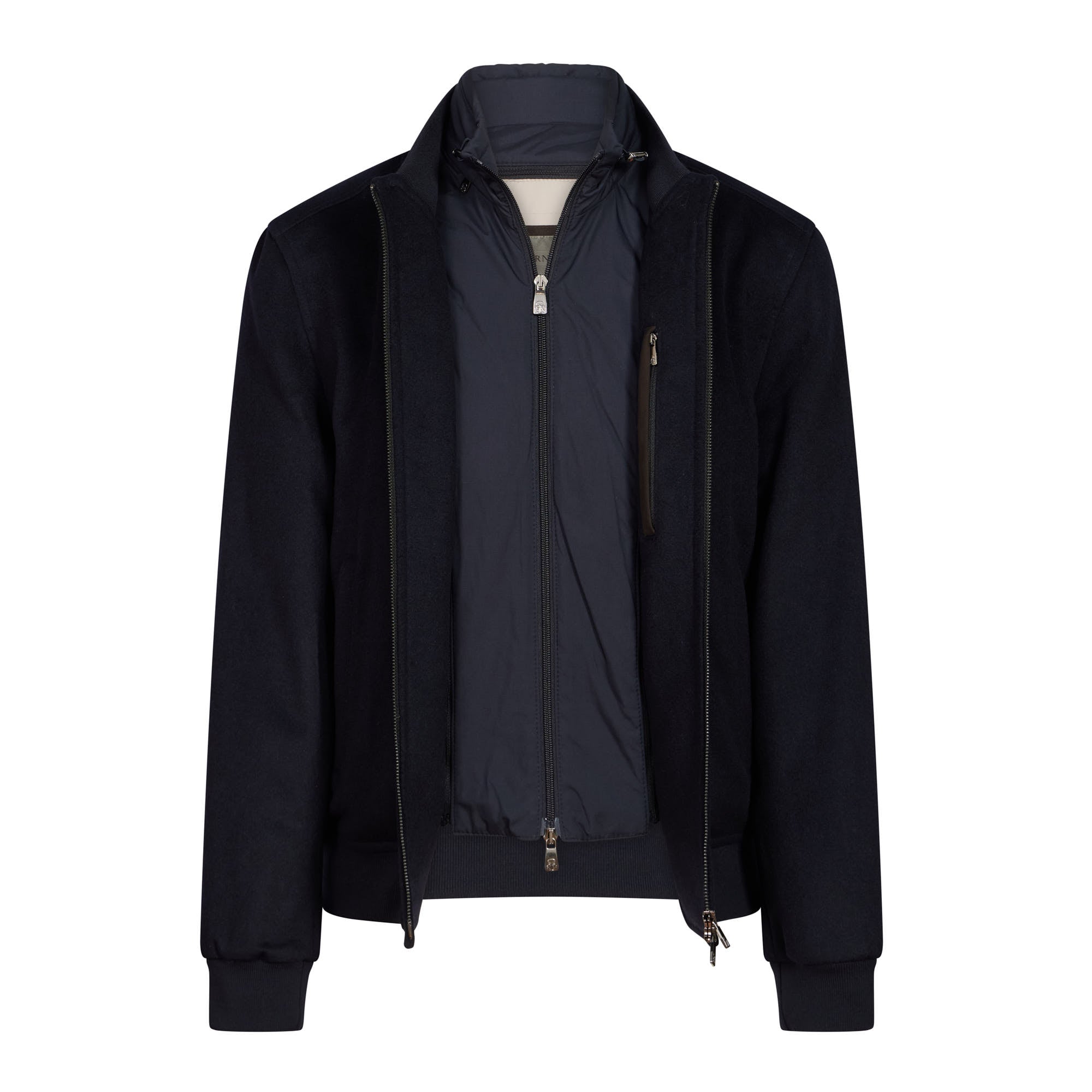 CORNELIANI Wool Bomber Jacket NAVY REG - Henry BucksCasual Jackets38AW240068 - NAVY - R - 50