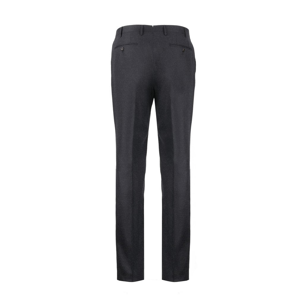 CORNELIANI Wool Cashmere Formal Trouser CHARCOAL - Henry Bucks