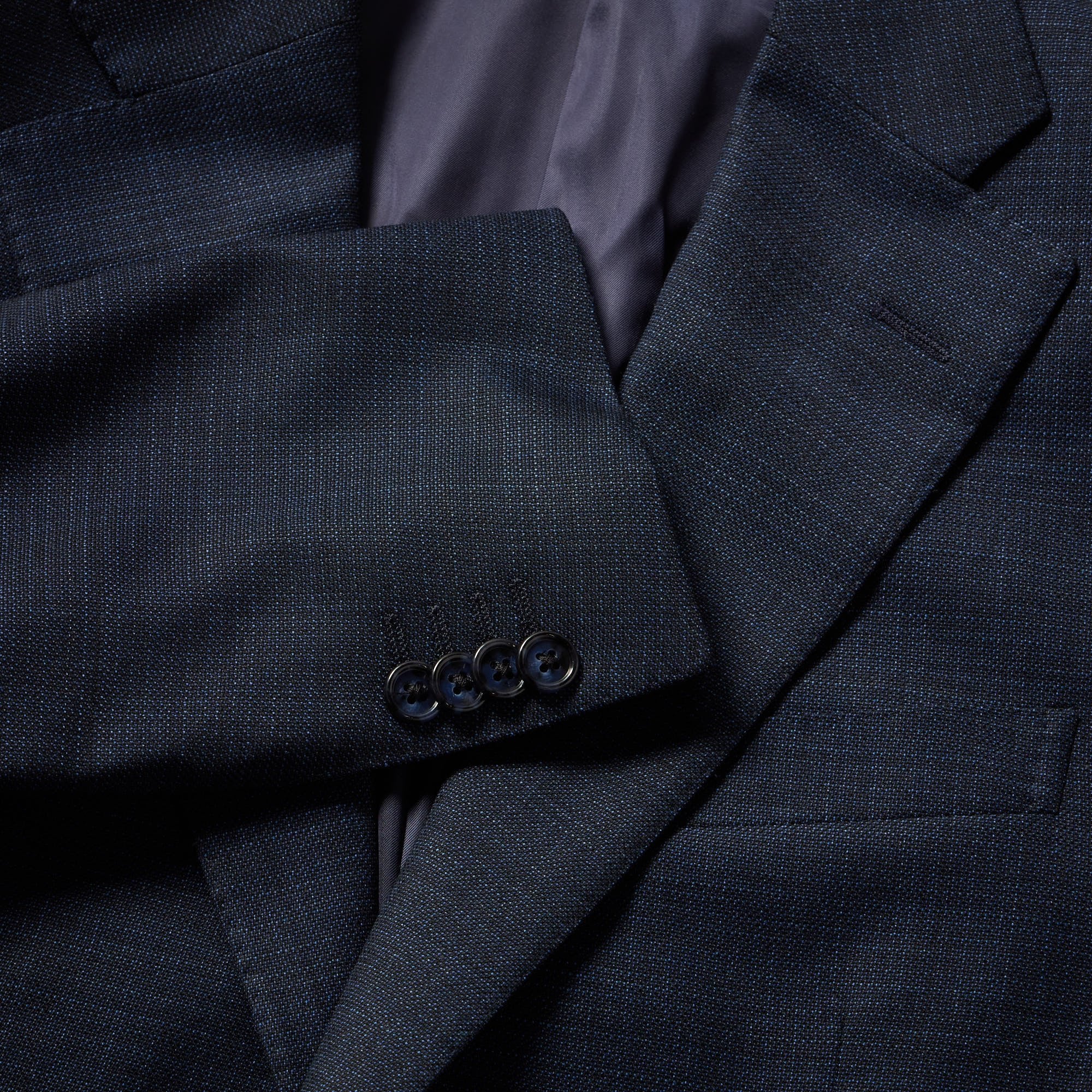 CORNELIANI Wool Stretch Suit NAVY REG - Henry BucksSuits23AW240223 - NAVY - R - 48