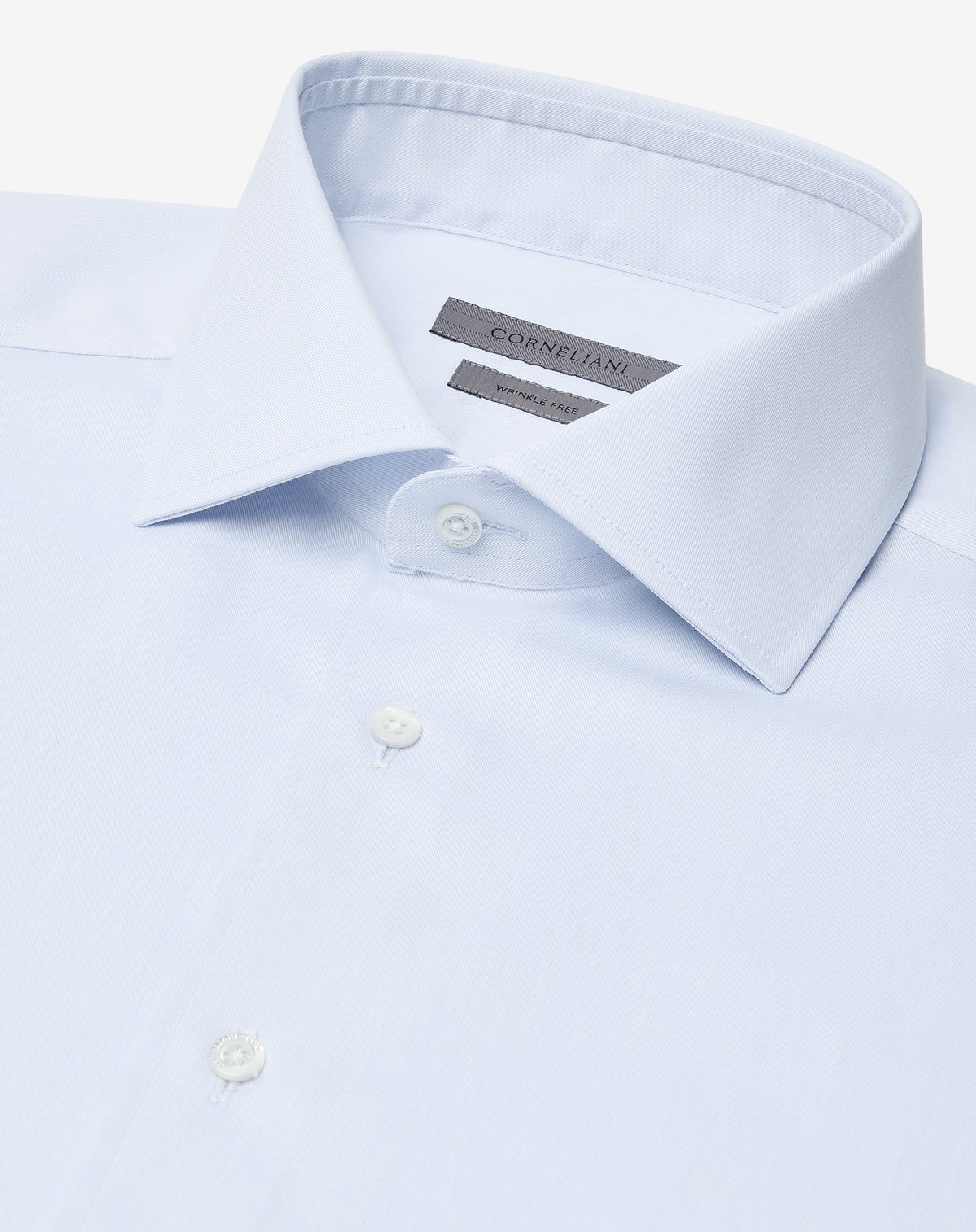 CORNELIANI Wrinkle Free Shirt SKY BLUE - Henry Bucks