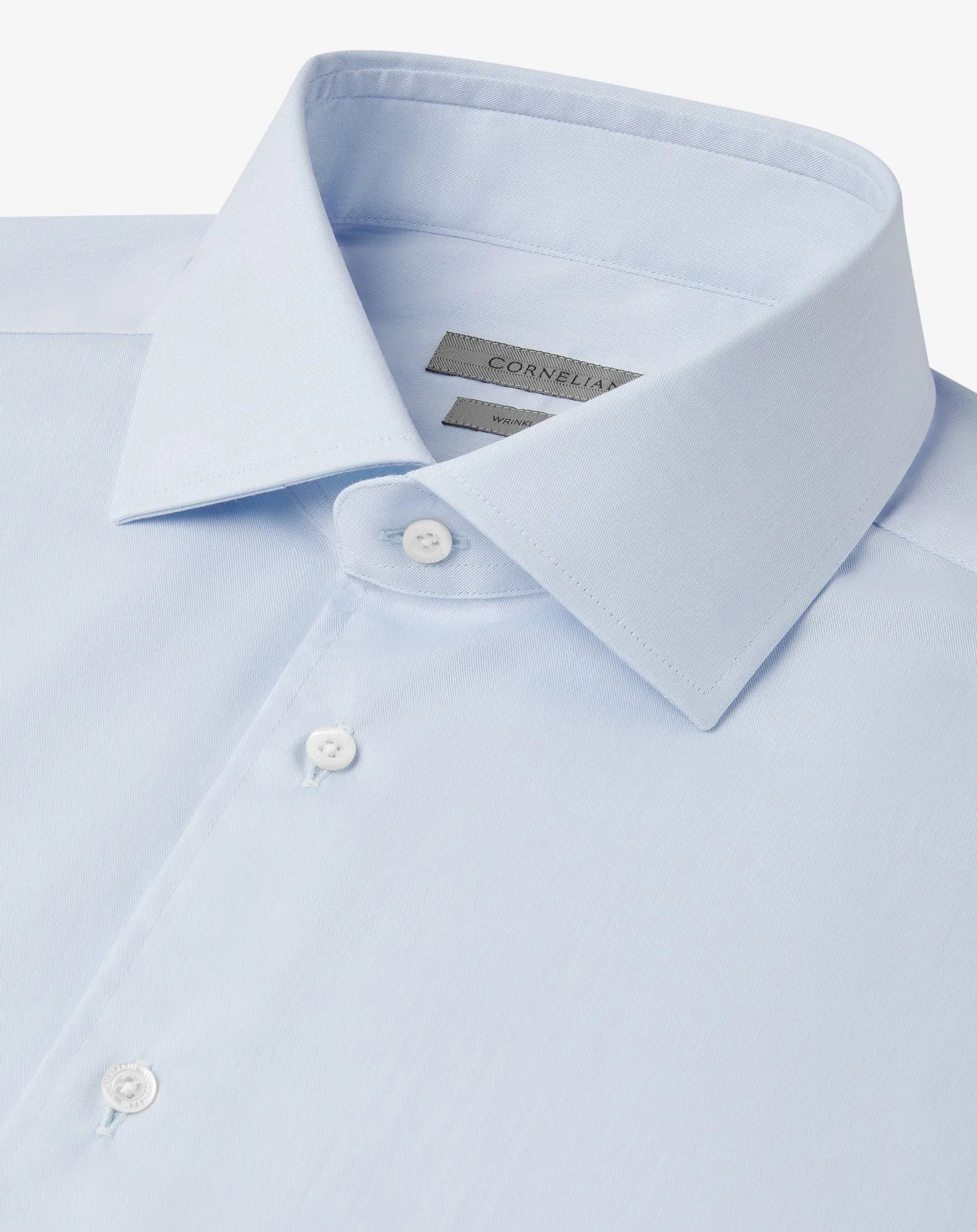CORNELIANI Wrinkle Free Shirt SKY - Henry Bucks
