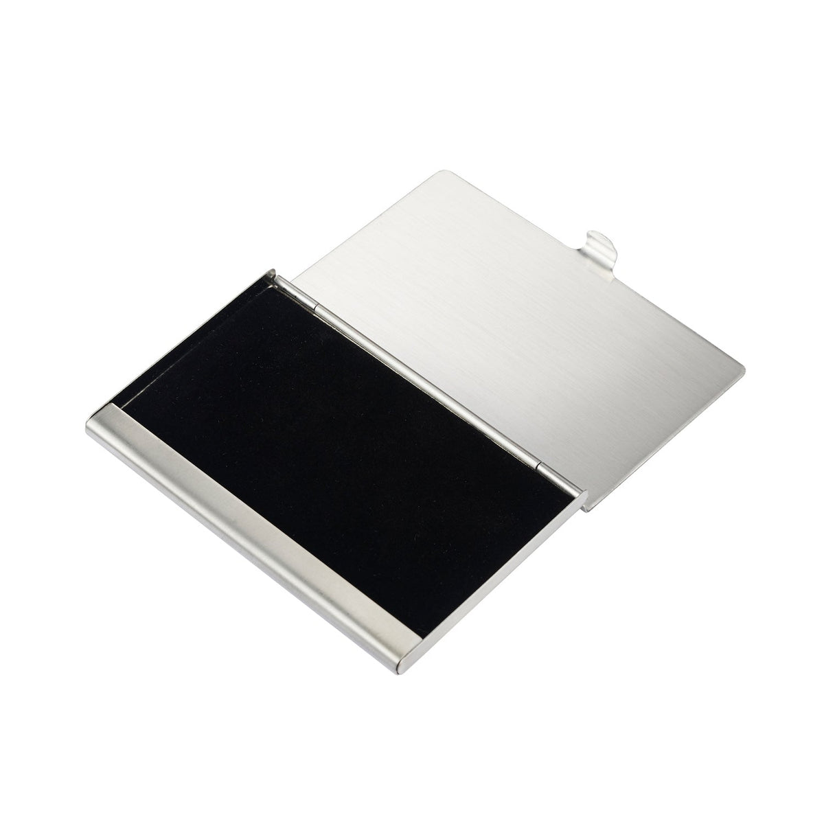 CUDWORTH Brushed & Polished Stainless Steel Card Case - Henry Bucks