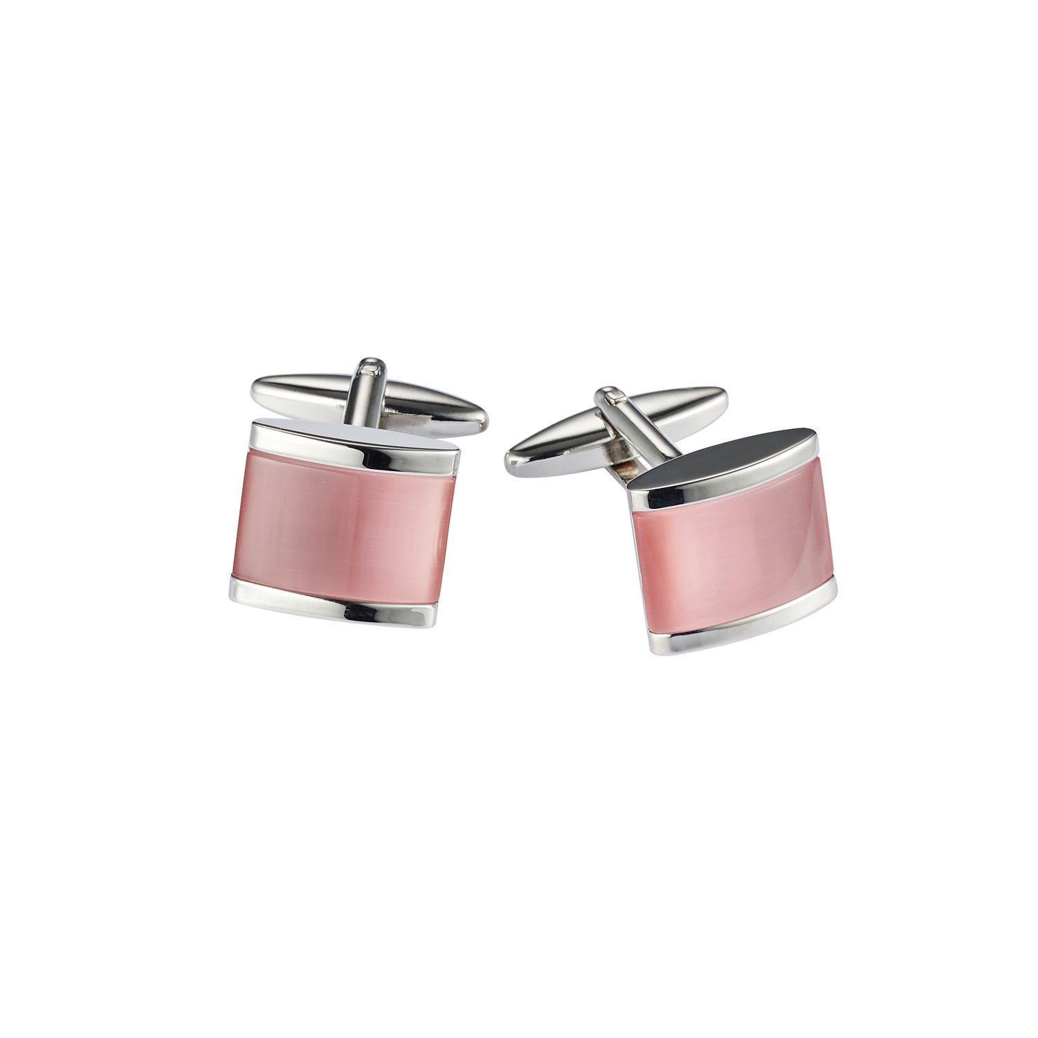 Cudworth Pink Cat's Eye Cufflinks - Henry BucksCufflinks52AW230029