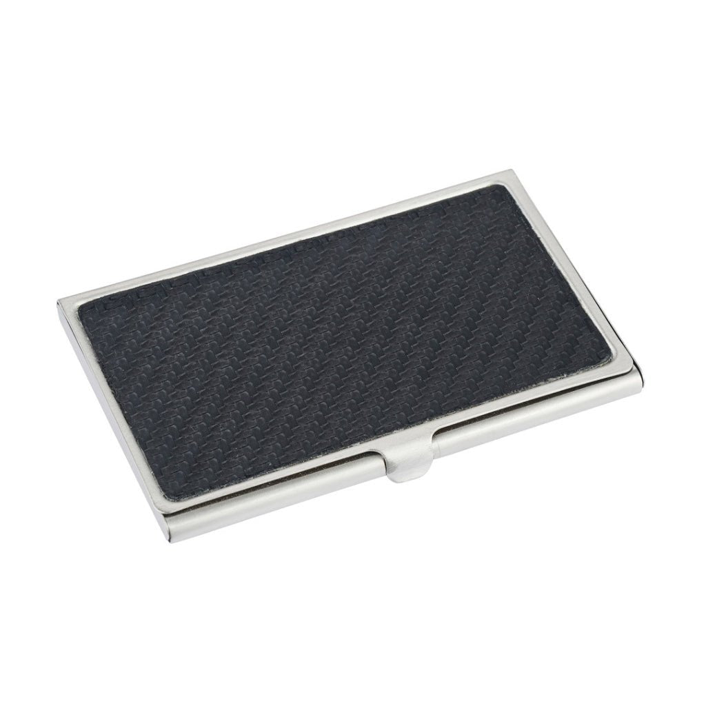 CUDWORTH Stainless Steel Card Holder BLACK/SILVER - Henry Bucks