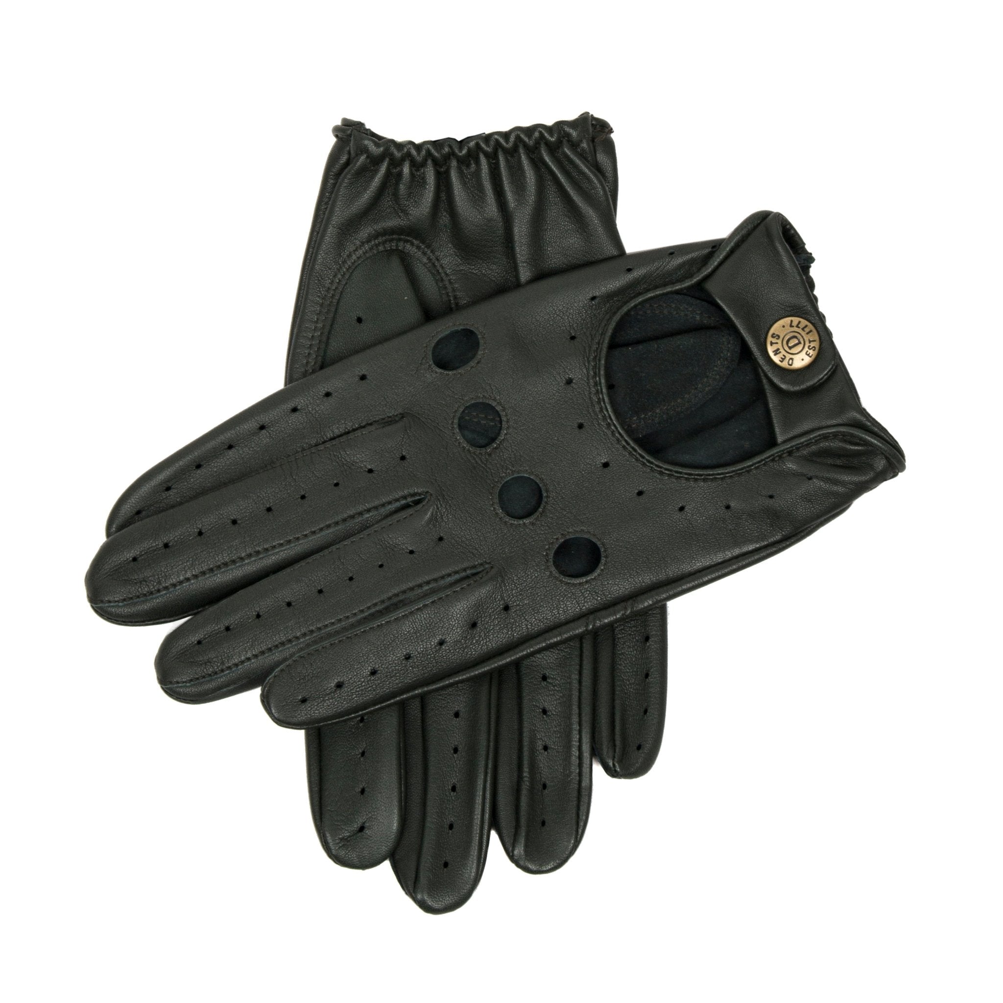 DENTS Delta Driving Gloves BRITISH RACING GREEN - Henry BucksGloves52AW225049 - BRITISHRGR - 7 1/2 S