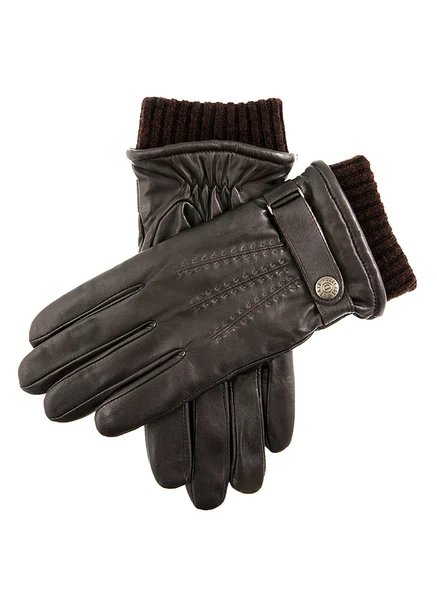 DENTS Henley Gloves BROWN - Henry BucksGloves52AW220082 - BRWN - SM