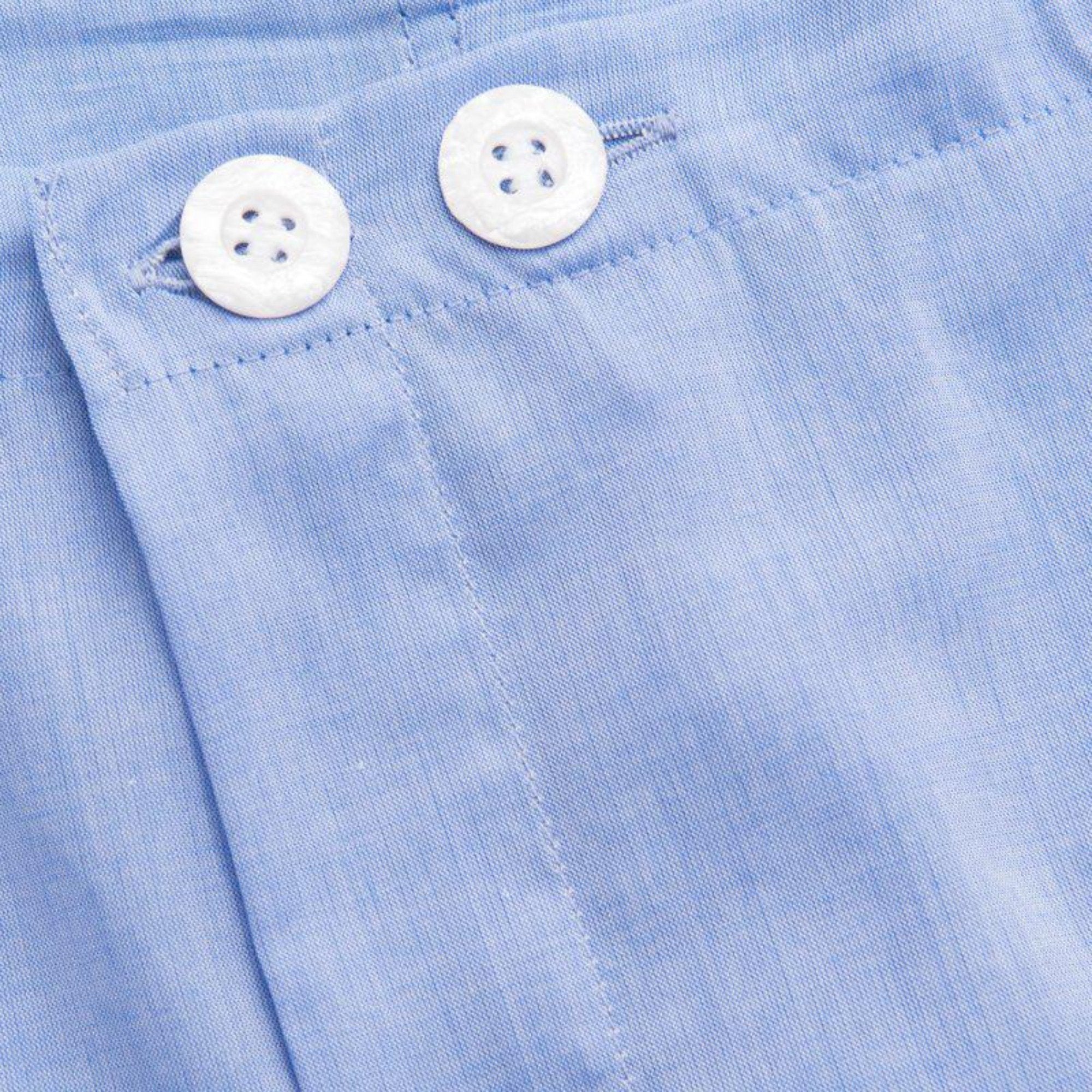 DEREK ROSE Cotton Short Pyjama BLUE - Henry BucksPyjamas1000366 - BLUE - SM