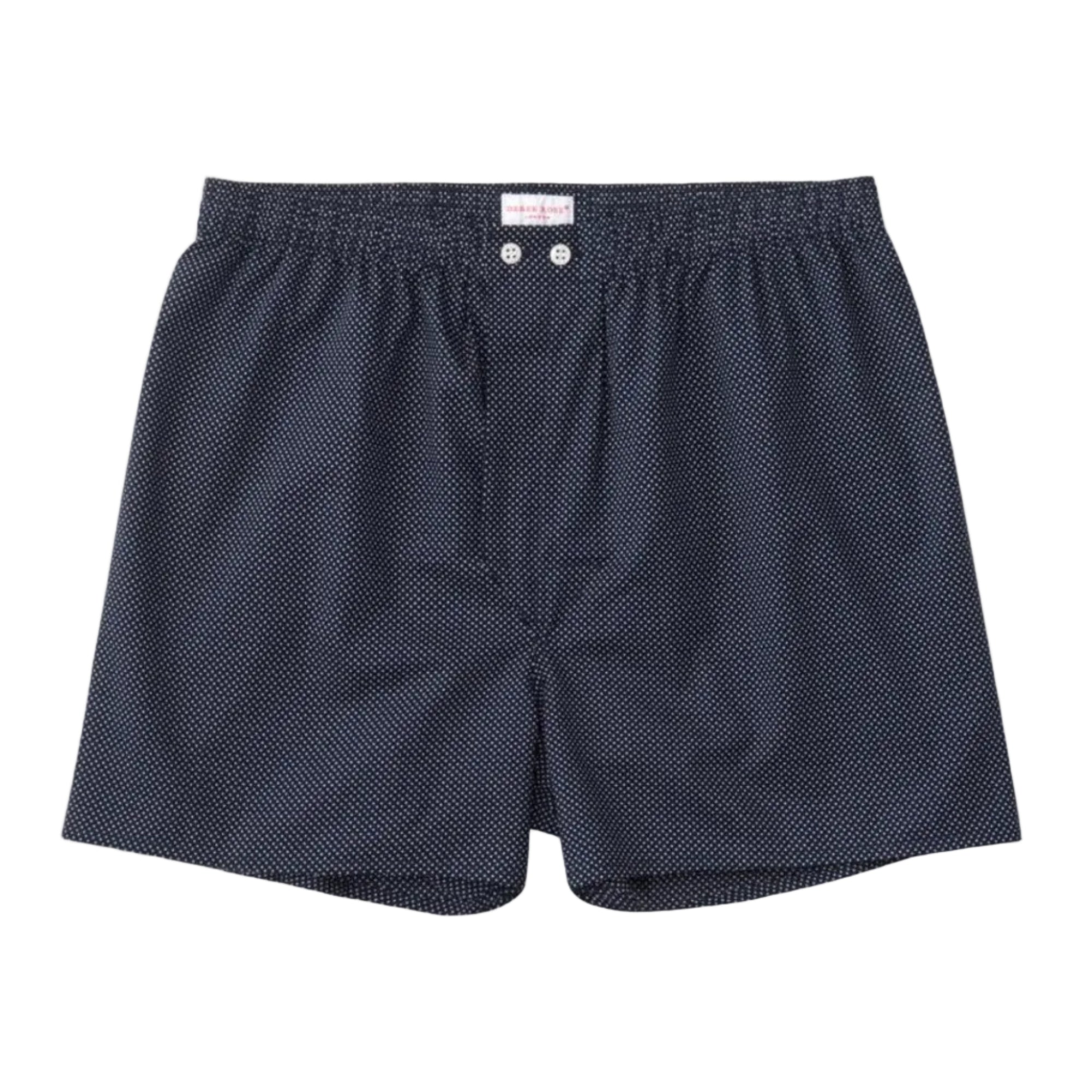 DEREK ROSE Plaza 21 Cotton Batiste Classic Fit Boxers - Henry BucksBoxers2000280 - NAVY - SM