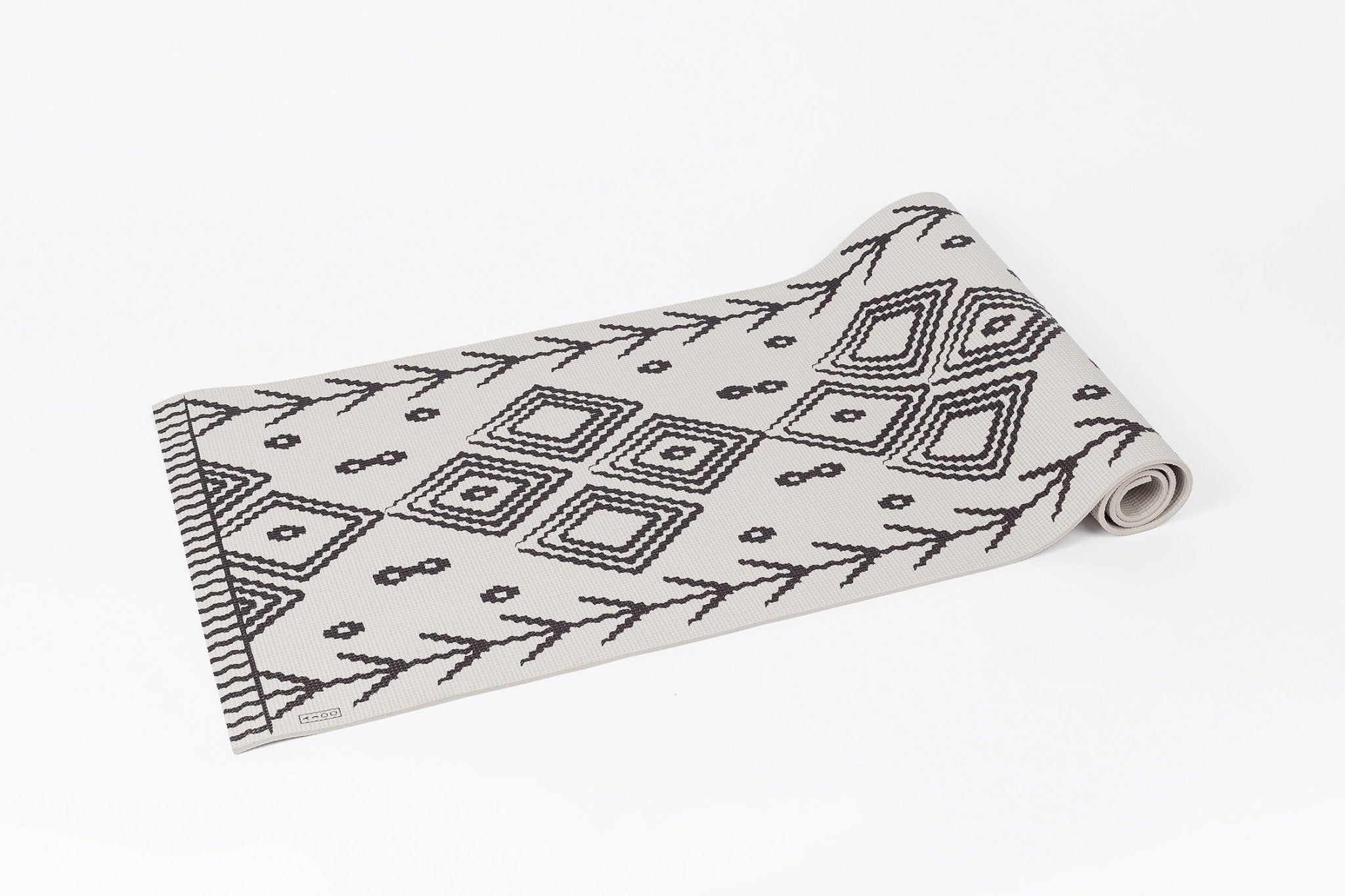 DOIY Yoga Mat Berber BLACK/WHITE - Henry Bucks