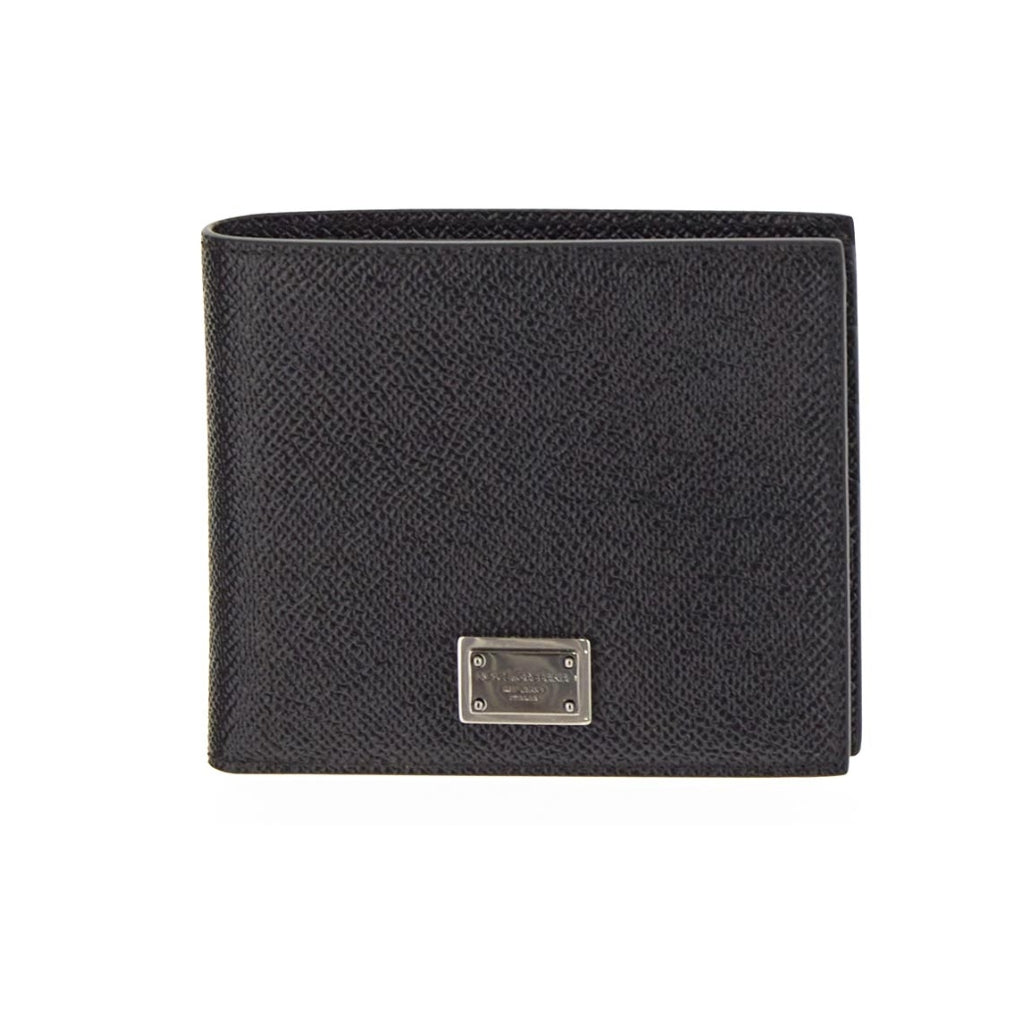 DOLCE & GABBANA Bi - Fold Wallet BLACK - Henry BucksWallets69LUX23014 - BLCK