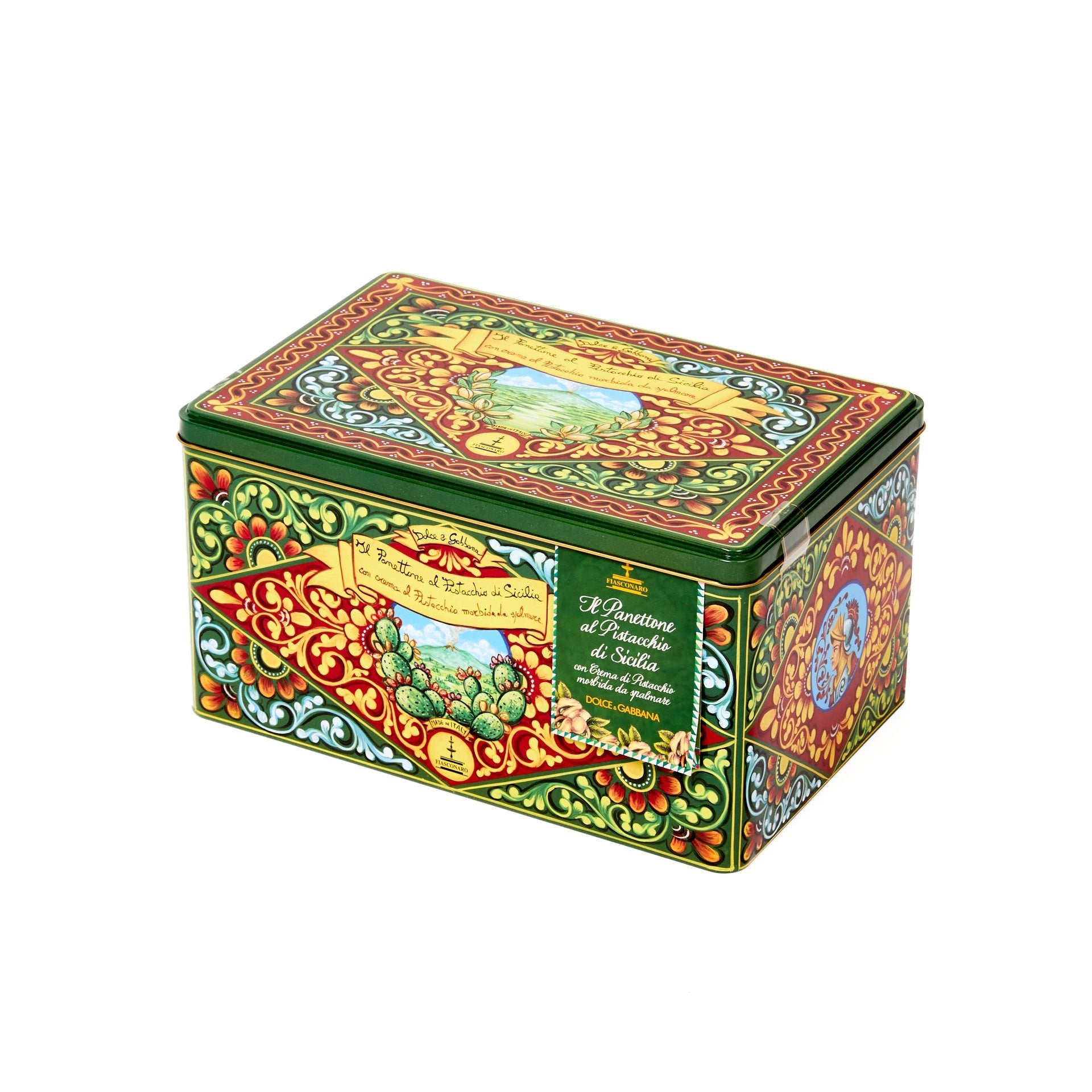 DOLCE & GABBANA Sicilian Pistachio Panettone 600g - Henry Bucks