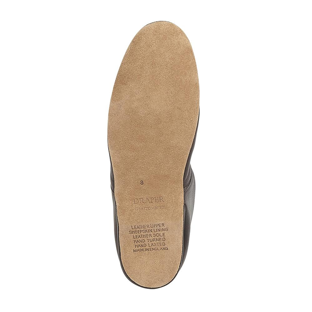 DRAPER PHILIP Sheepskin Slipper WINE - Henry BucksSlippers80AW2101 - WINE - 6