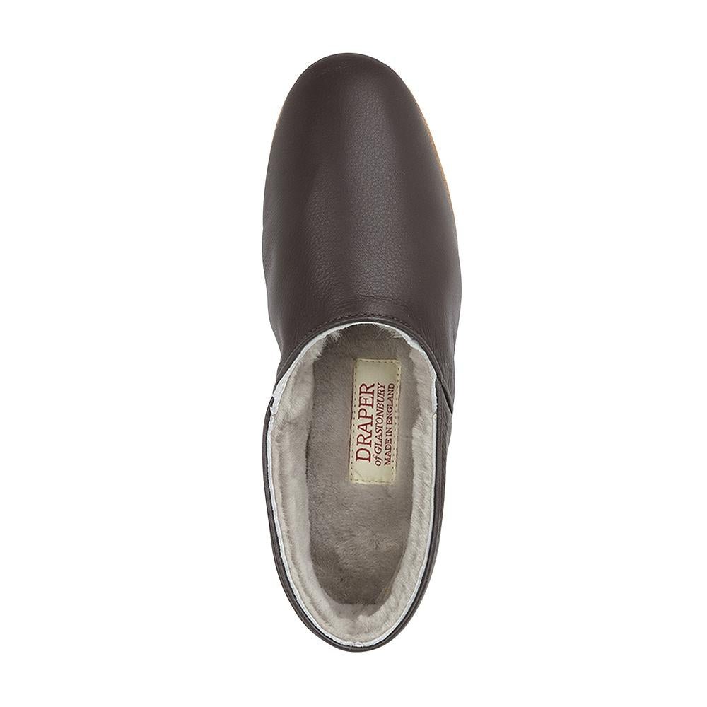 DRAPER PHILIP Sheepskin Slipper WINE - Henry BucksSlippers80AW2101 - WINE - 6