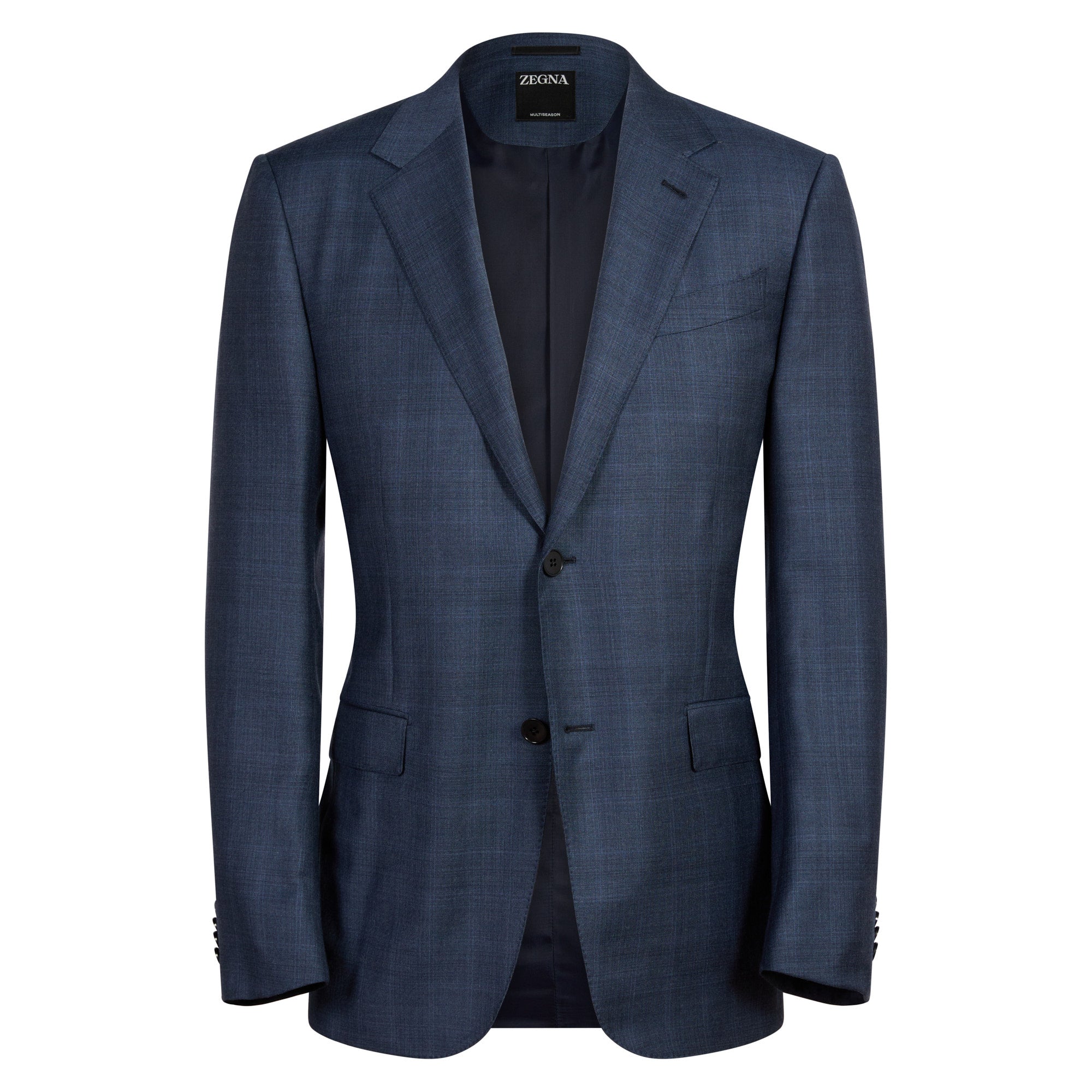 ERMENEGILDO ZEGNA Multi Season Sartorial Suit BLUE REG - Henry BucksSuits23AW231206 - BLUE - R - 48