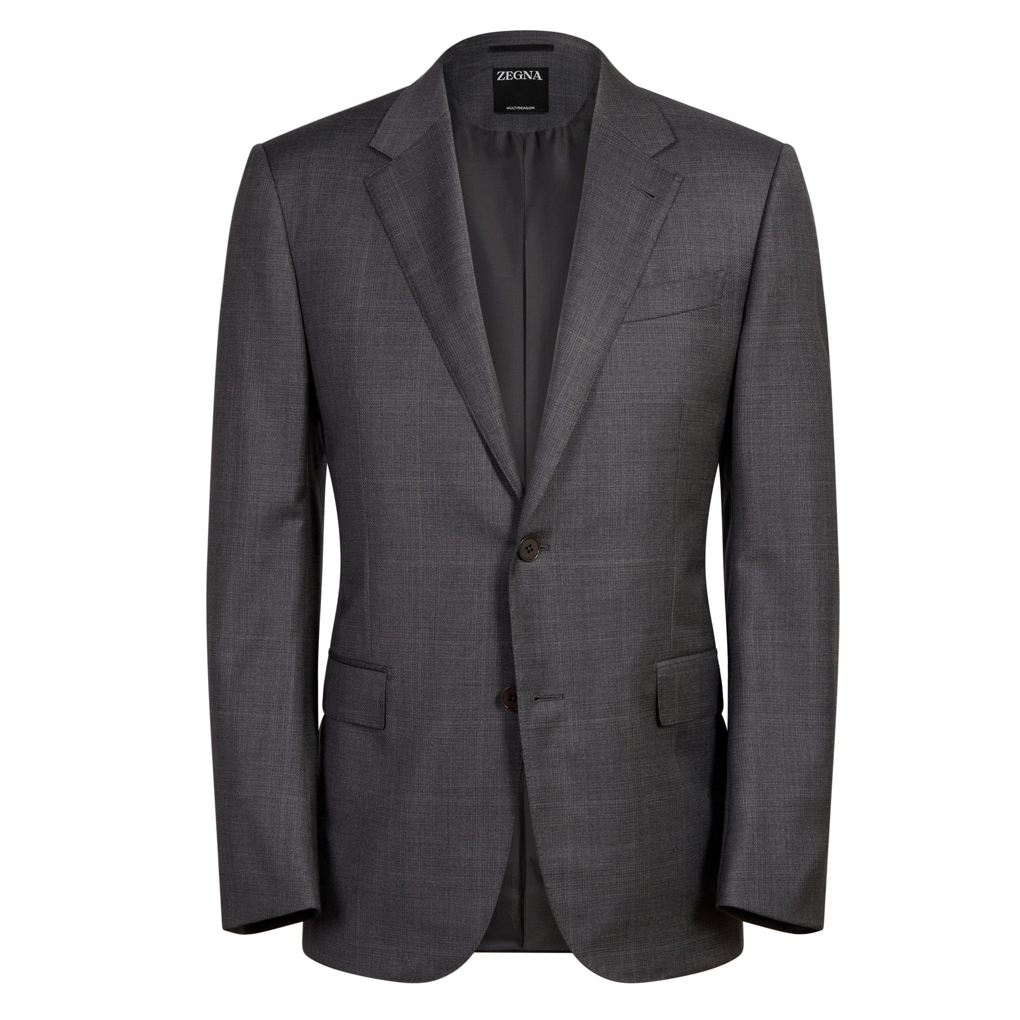 ERMENEGILDO ZEGNA Multi Season Sartorial Suit GREY REG - Henry BucksSuits23AW231204 - GREY - R - 48