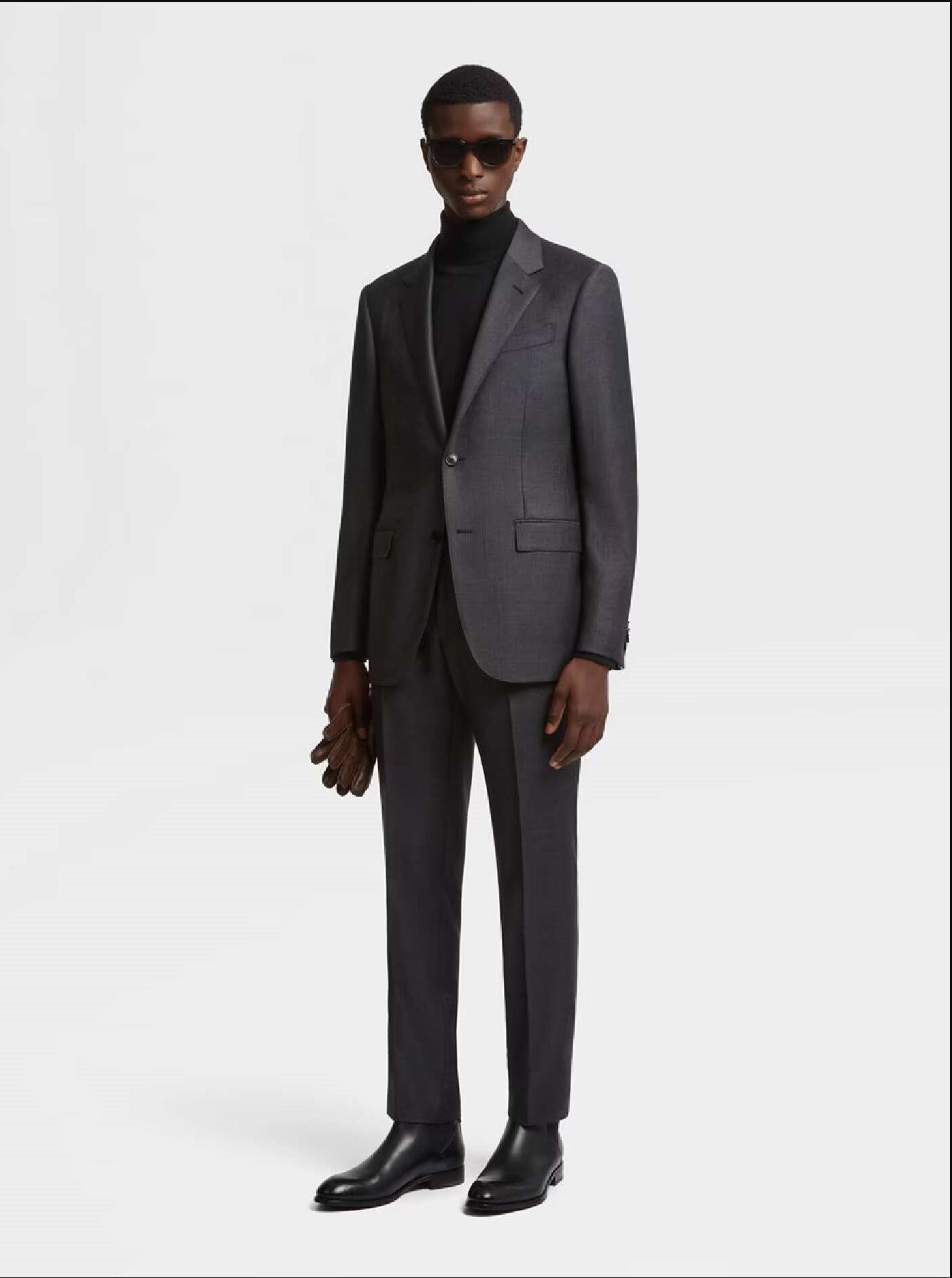 ERMENEGILDO ZEGNA Multi Season Sartorial Suit GREY REG - Henry BucksSuits23AW231204 - GREY - R - 48