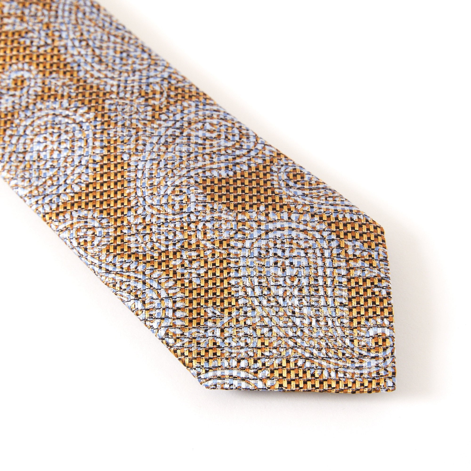 ERMENEGILDO ZEGNA Pagile Tie YELLOW - Henry BucksTies13SS220004 - YELL