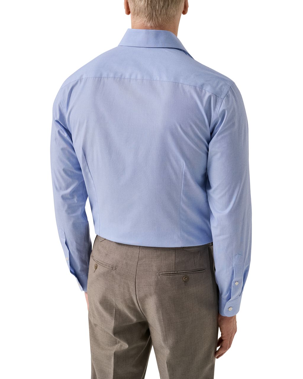ETON Breeze Cotton Shirt BLUE - Henry Bucks