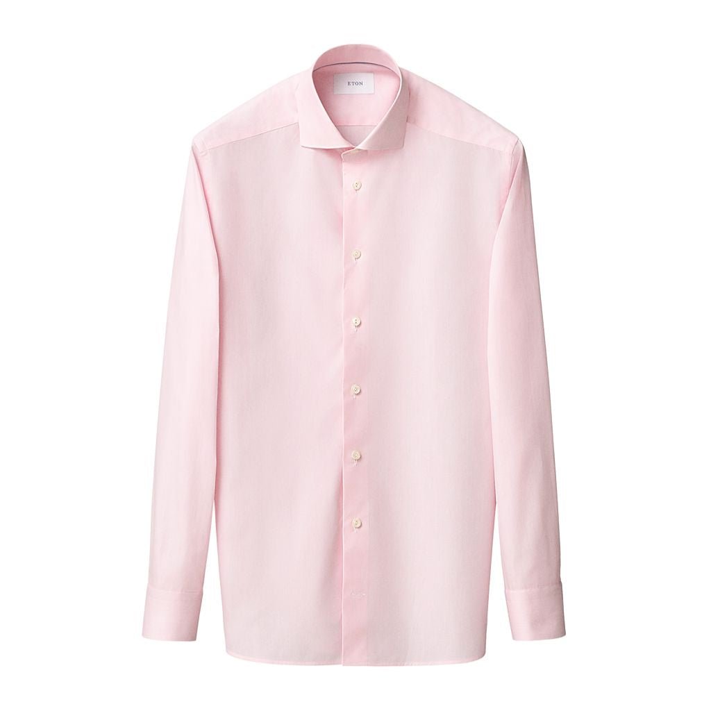 ETON Breeze Cotton Shirt PINK - Henry Bucks