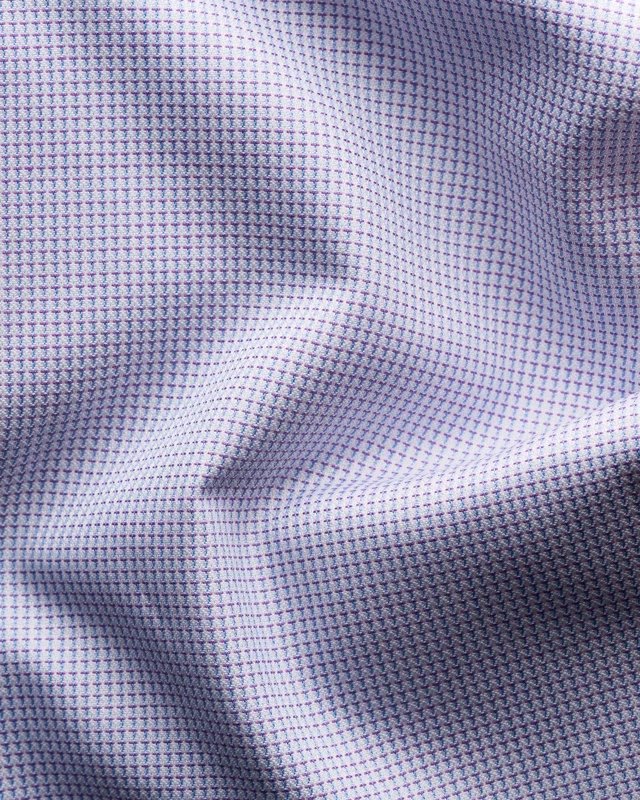 ETON Dobby Shirt SC - Contemporary Fit Cutaway LIGHT PURPLE - Henry BucksShirts01AW240011 - LTPUR - SC - CONT - 38