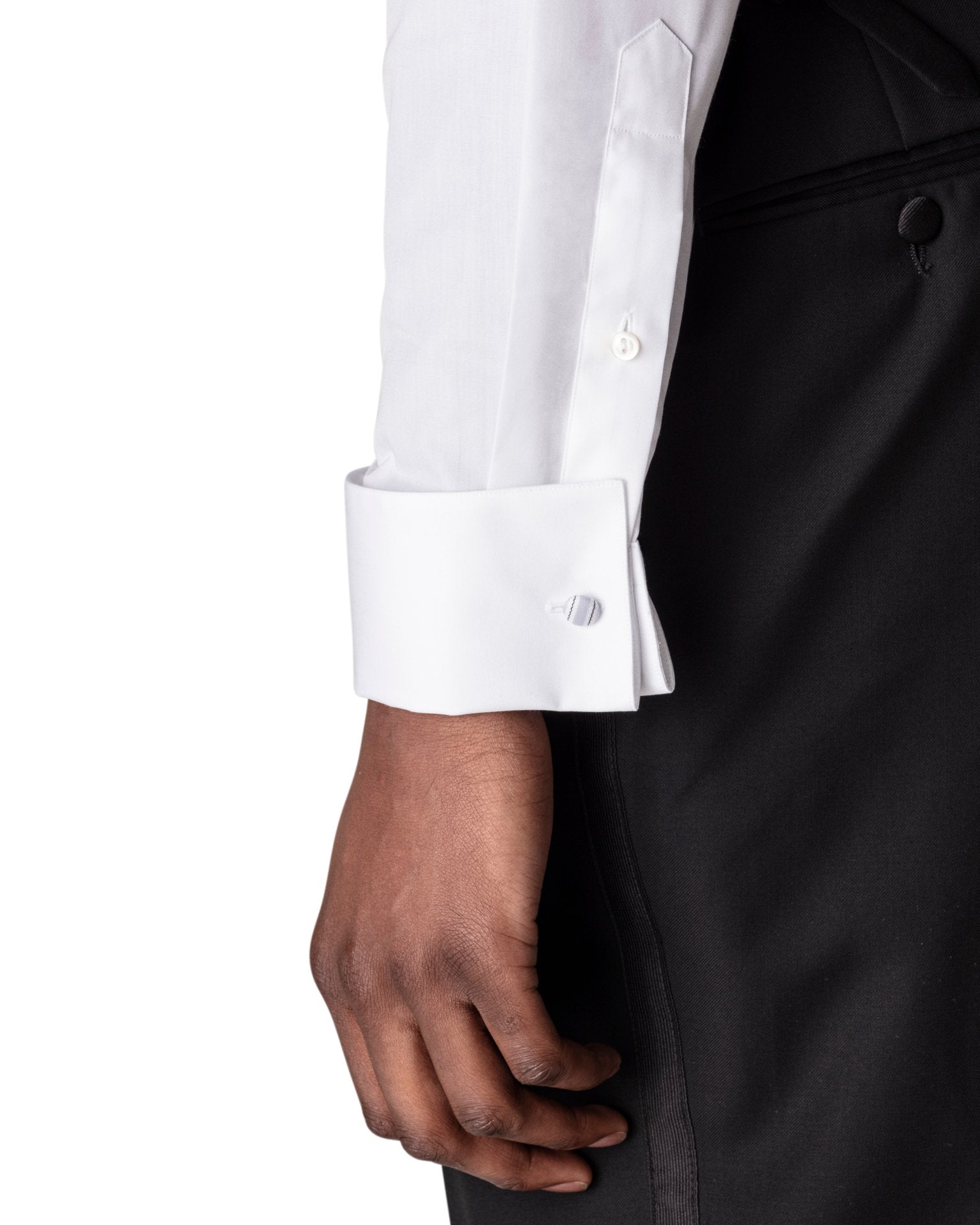 ETON Marcella Stud Front Cotton Dinner Shirt WHITE - Henry BucksShirts9000116 - WHTE - DC - TAIL - 38