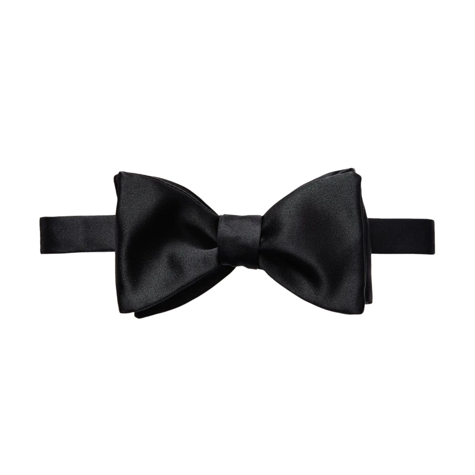 ETON Self Tied Silk Bow Tie Black - Henry BucksBow Ties9000124 - BLCK