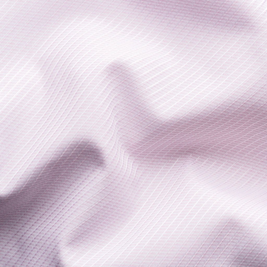 ETON Semi Solid Dobby Shirt Single Cuff Contemporary Fit PINK - Henry Bucks