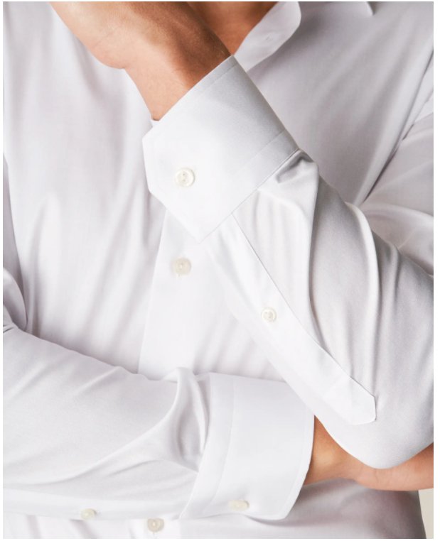ETON SIGNATURE TWILL CLASS SHIRT WHITE - Henry BucksShirts01BSRA0001 - WHTE - 38