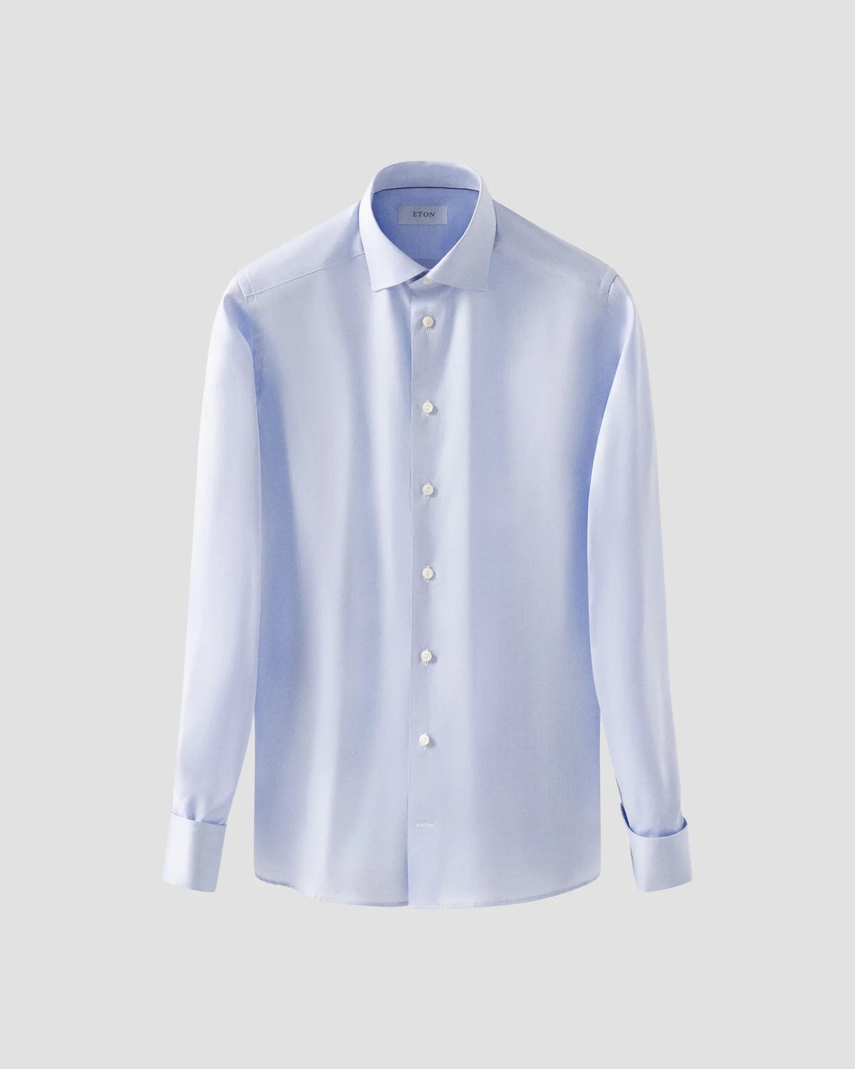 ETON Signature Twill Double Cuff Shirt SKY - Henry Bucks