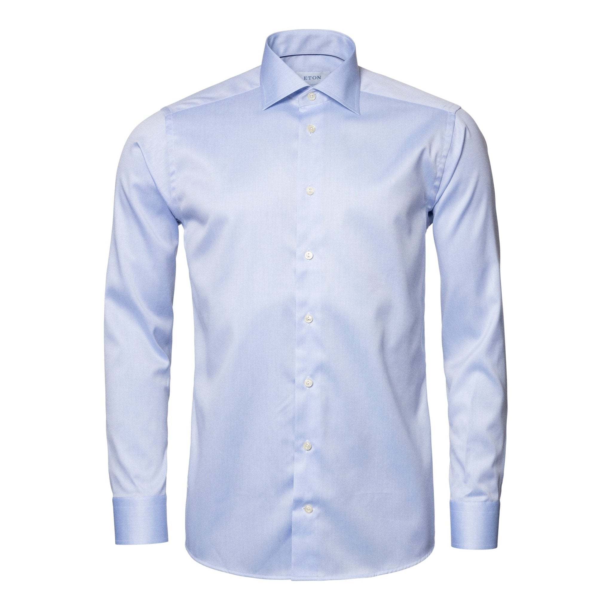 ETON Signature Twill Shirt SKY - Henry BucksShirts0101467 - SKY - SC - TAIL - 38