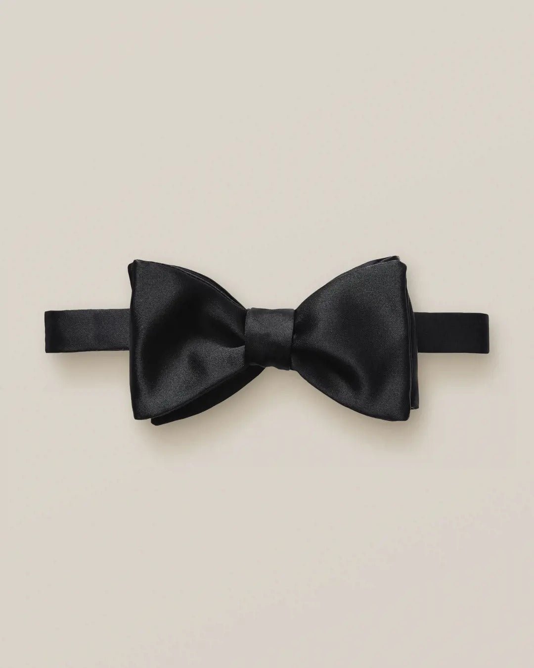 ETON Silk Bow Tie BLACK - Henry BucksBow Ties9000125 - BLCK