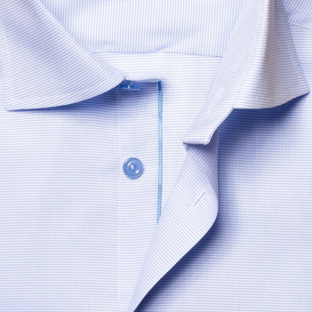 ETON Twill Shirt Contemporary Fit LIGHT BLUE - Henry BucksShirts01AW230006 - LTBL - SC - CONT - 39