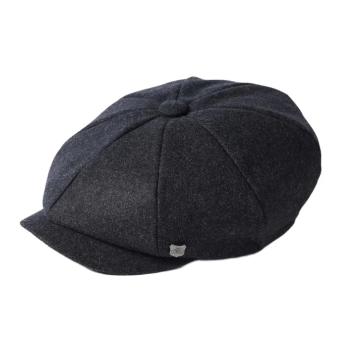 FAILSWORTH Alfie Melton Baker Boy Cap GREY - Henry Bucks