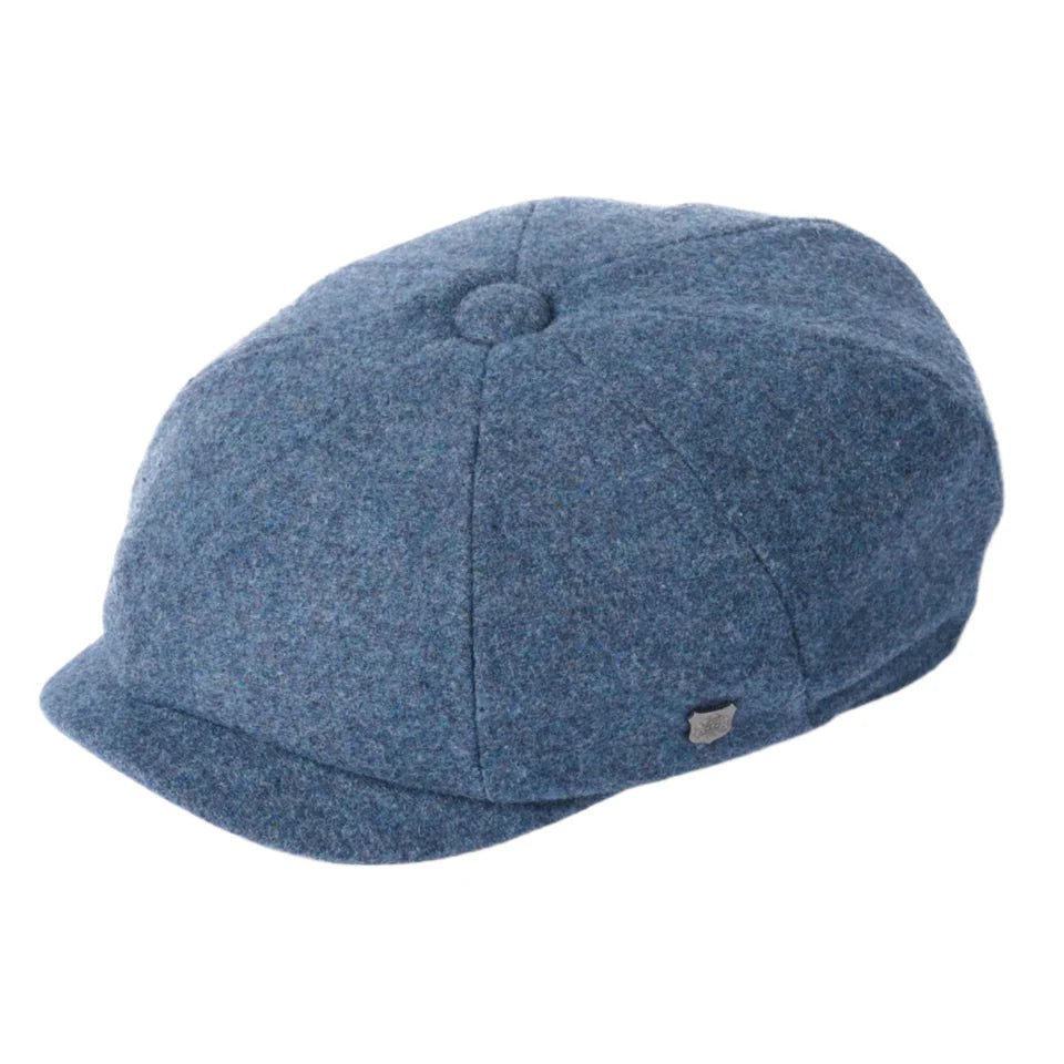 FAILSWORTH Alfie Melton Baker Boy Cap JEANS - Henry Bucks