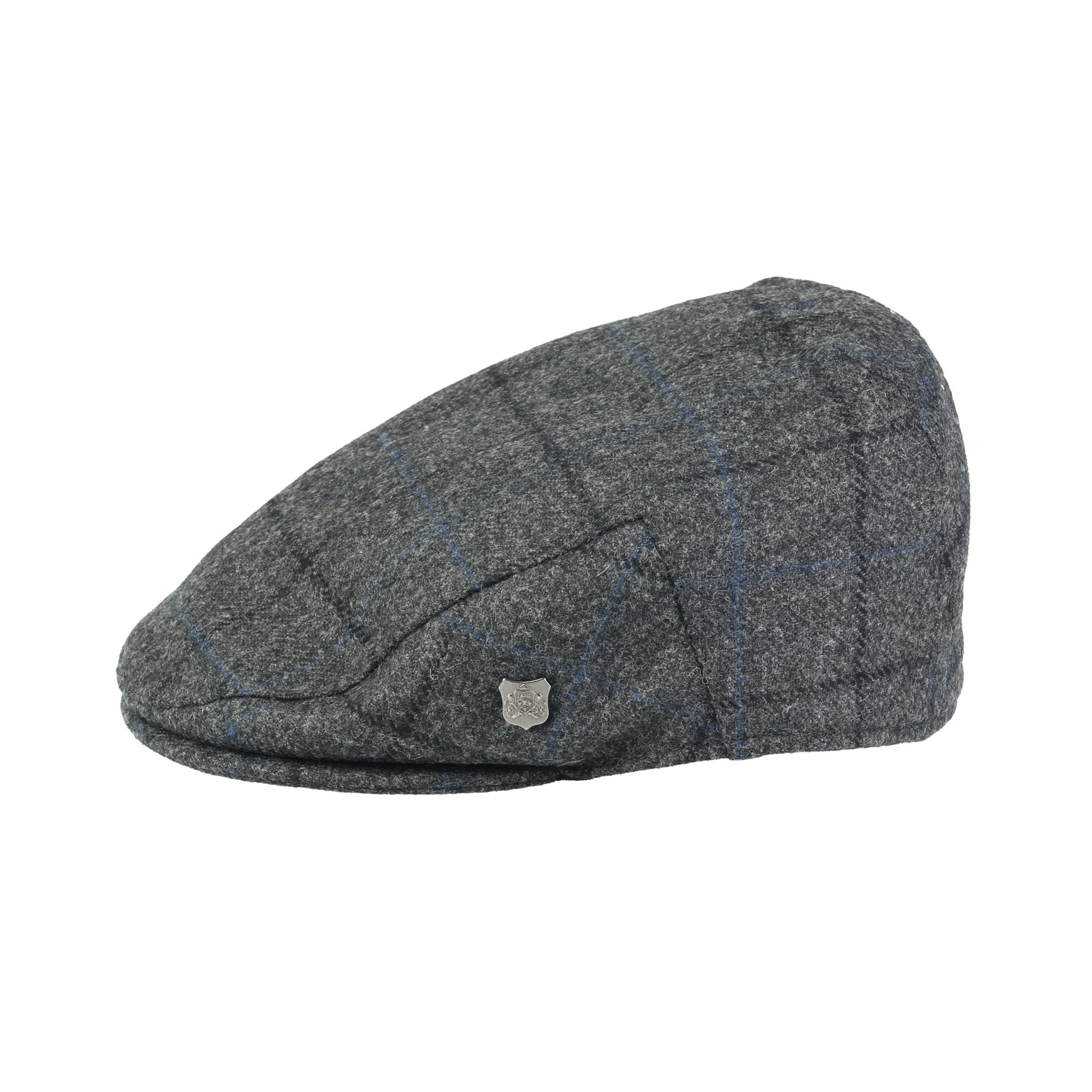FAILSWORTH Cambridge Cheesecutter Cap BLACK - Henry Bucks
