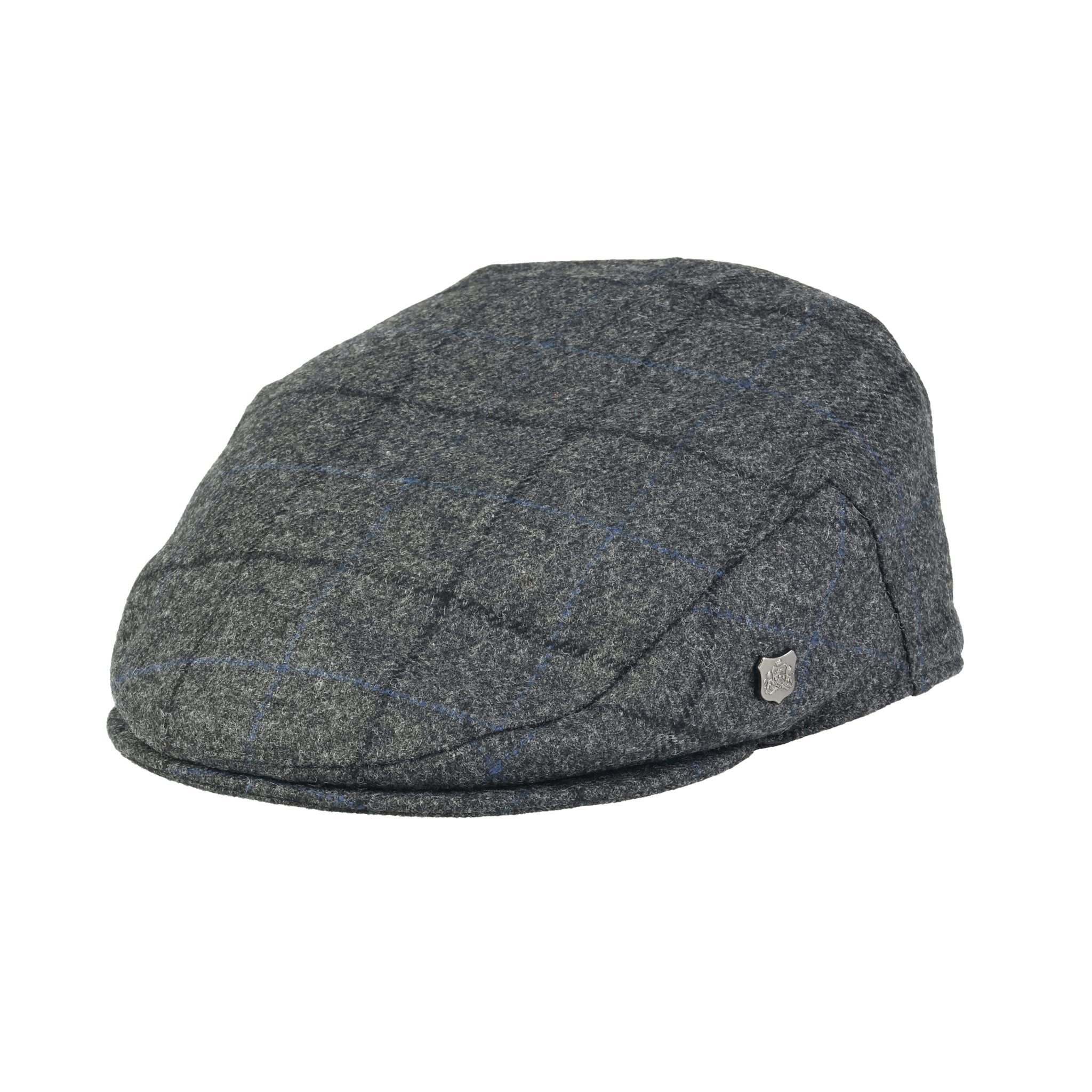 FAILSWORTH Cambridge Cheesecutter Cap BLACK - Henry Bucks