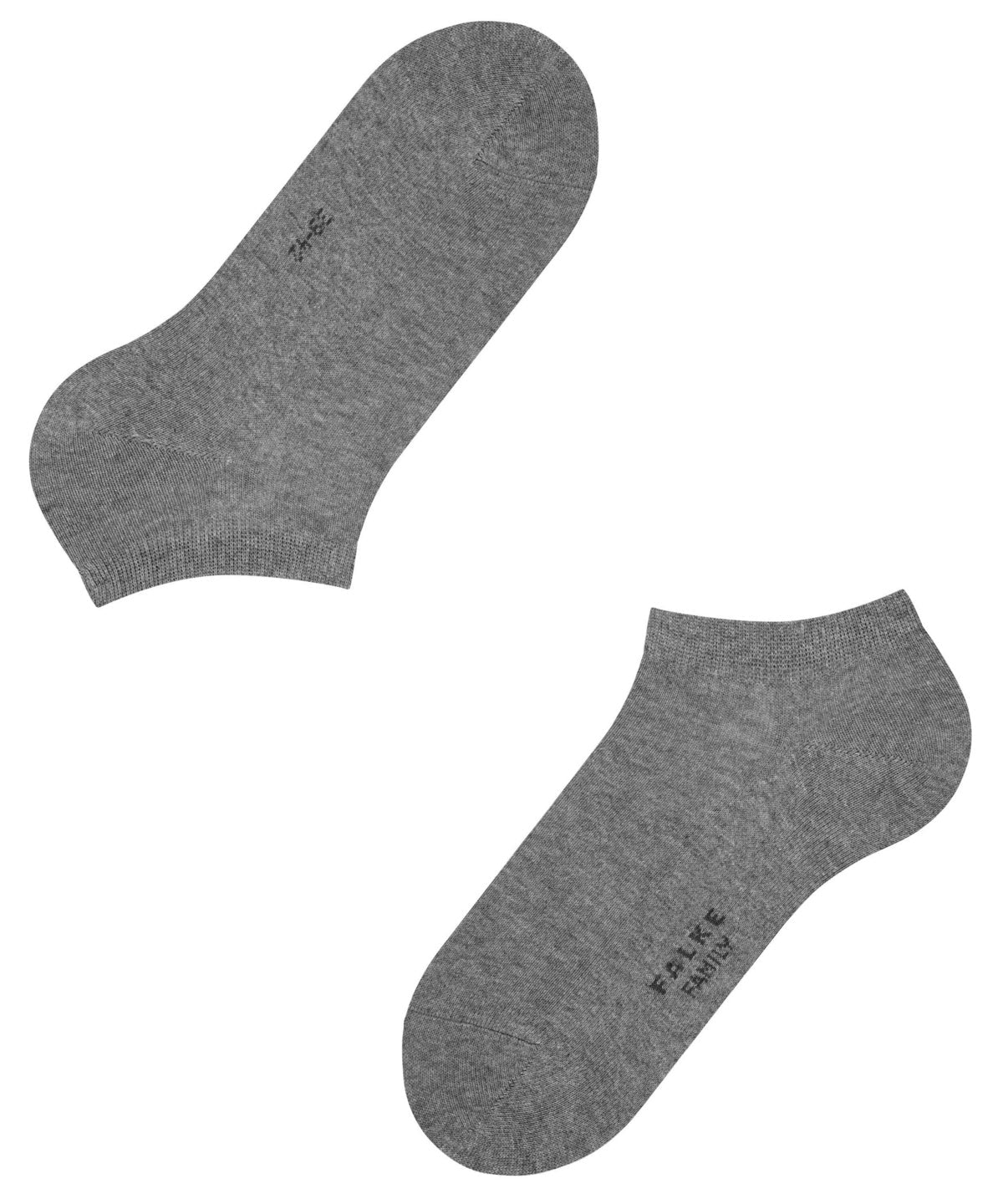 FALKE Family Men's Sneaker Socks - GREY - Henry BucksSocks17AW220001 - GREYMARL - 2