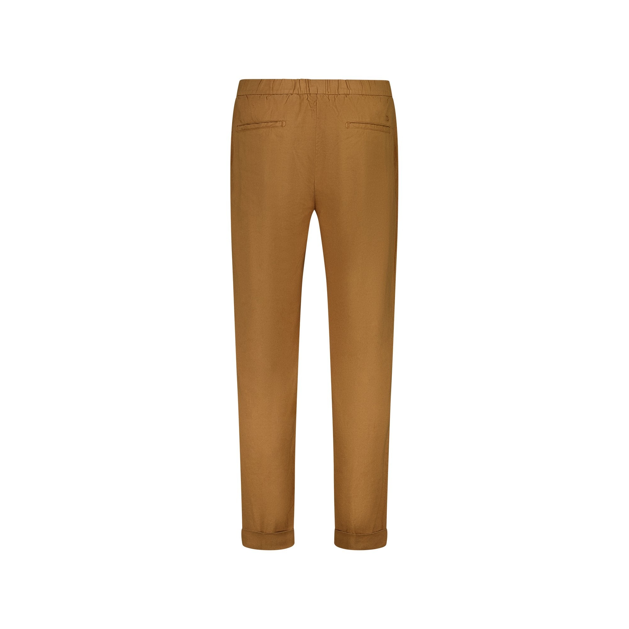 Ferrante Linen/Cotton Trouser in BISCUIT - Henry BucksTrouser - Formal38SS230072 - BISC - 34