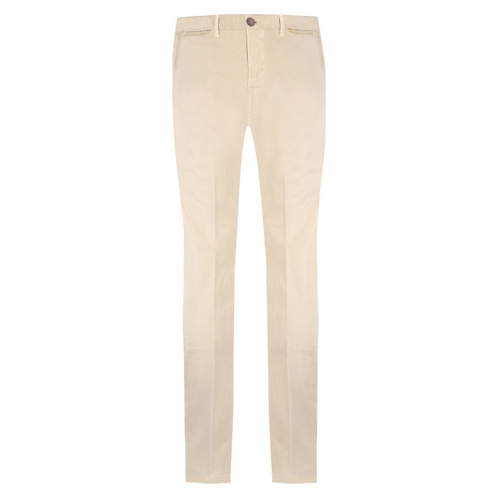 FRADI Cannette Cotton Stretch Chino BEIGE REG - Henry Bucks