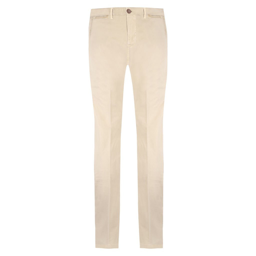 FRADI Cannette Cotton Stretch Chino BEIGE REG - Henry Bucks